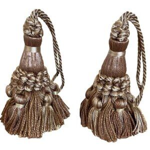Samuel & Sons La Petite Silk Key Tassels- Set of 2